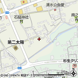 岡山県総社市井手651周辺の地図