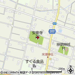 静岡県浜松市中央区米津町1967周辺の地図
