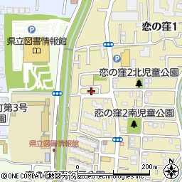 奈良県奈良市恋の窪3丁目3-3周辺の地図