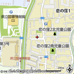 奈良県奈良市恋の窪3丁目3-4周辺の地図