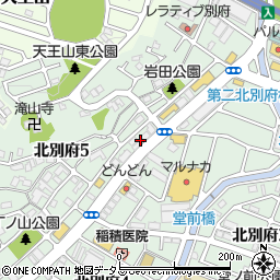 兵庫県神戸市西区北別府5丁目24-9周辺の地図