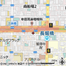 大阪府大阪市中央区東心斎橋1丁目10-3周辺の地図