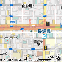 大阪府大阪市中央区東心斎橋1丁目10-3周辺の地図
