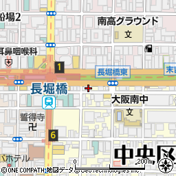 長堀橋第２５松屋ビル周辺の地図