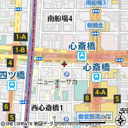 心斎橋スクエア周辺の地図