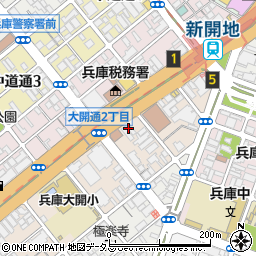 株式会社甲南アセット周辺の地図