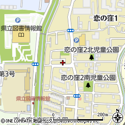 奈良県奈良市恋の窪3丁目3-5周辺の地図