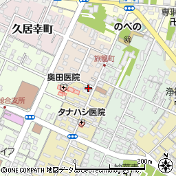 津信用金庫久居支店周辺の地図