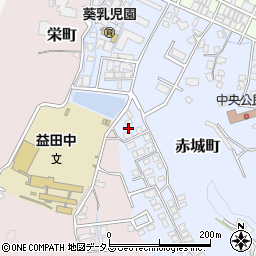 島根県益田市赤城町11周辺の地図