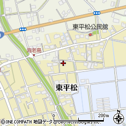静岡県磐田市東平松153周辺の地図