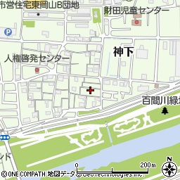 岡山県岡山市中区神下383周辺の地図