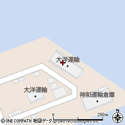 大洋運輸株式会社　神戸支店総務部周辺の地図