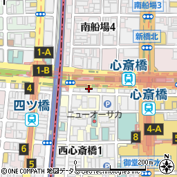サロン ド モンシェール 心斎橋店周辺の地図