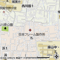 桂マンション２周辺の地図