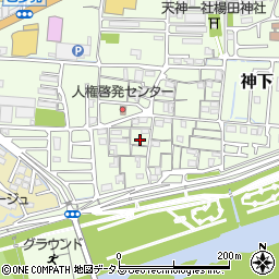 岡山県岡山市中区神下281周辺の地図