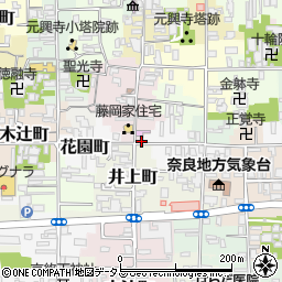 奈良県奈良市元興寺町46周辺の地図