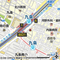 ホンダカーズ浪速西周辺の地図