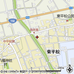 静岡県磐田市東平松177周辺の地図