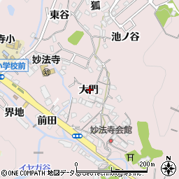兵庫県神戸市須磨区妙法寺大門787周辺の地図