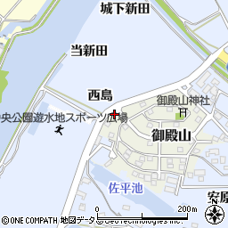 愛知県田原市御殿山67周辺の地図