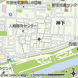 岡山県岡山市中区神下388周辺の地図