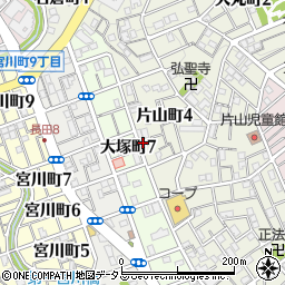 阪神商会周辺の地図