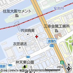 勇田製作所周辺の地図