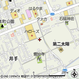 岡山県総社市井手周辺の地図