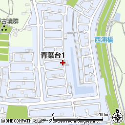 三重県津市青葉台周辺の地図