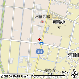静岡県浜松市中央区東町718周辺の地図