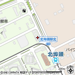 神港通運　ＰＩ物流センター・航空貨物営業所周辺の地図