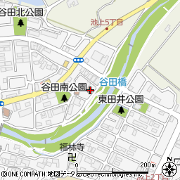 伊川谷郵便局周辺の地図