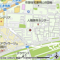 岡山県岡山市中区神下70周辺の地図