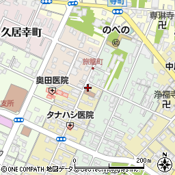 有限会社秋田周辺の地図