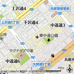 中道児童館周辺の地図