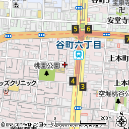 法善寺momo 谷町店周辺の地図