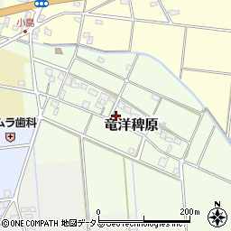 静岡県磐田市竜洋稗原125周辺の地図