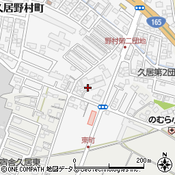 三重県津市久居野村町330-6周辺の地図