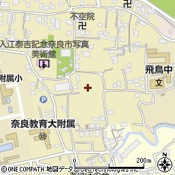 奈良県奈良市本薬師東町周辺の地図