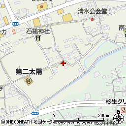 岡山県総社市井手652周辺の地図