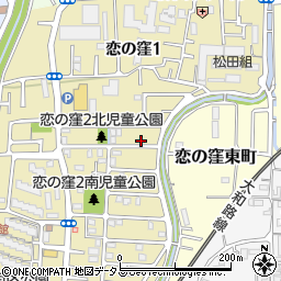 奈良県奈良市恋の窪2丁目4-18周辺の地図