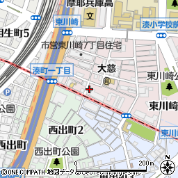 東川崎高齢者ケアセンター 真愛周辺の地図