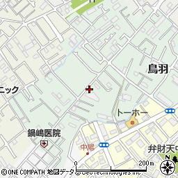兵庫県明石市鳥羽1443周辺の地図