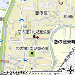 奈良県奈良市恋の窪2丁目4-23周辺の地図