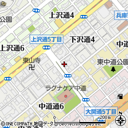 ＴＯＡ神戸事務所周辺の地図