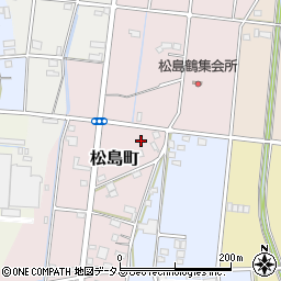 静岡県浜松市中央区松島町172周辺の地図