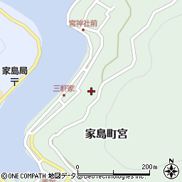 兵庫県姫路市家島町宮1161周辺の地図