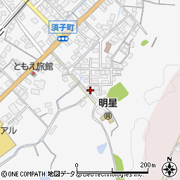 島根県益田市須子町17-9周辺の地図