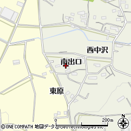愛知県豊橋市小島町南出口周辺の地図