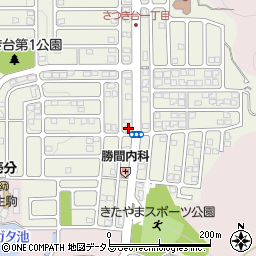 谷村工業生駒支店周辺の地図